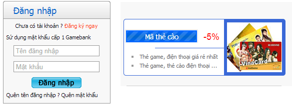 Phần mềm, ứng dụng: Mua Steam Wallet code tại Gamebank 1430_dangnhap1